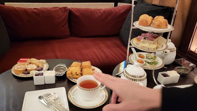 Afternoon Tea at Fairmont Olympic Hotel