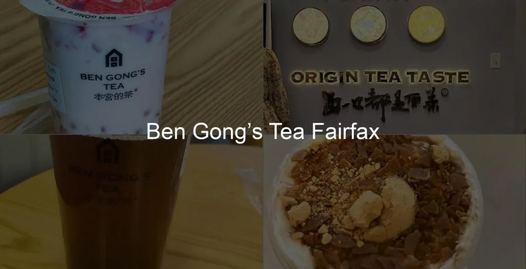 Ben Gong’s Tea Fairfax Photo