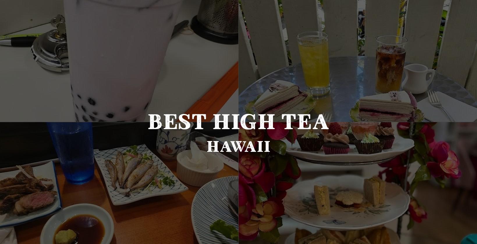 Choosing the perfect spot for high tea in Hawaii