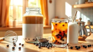 Boba Milk Tea Recipe Photo