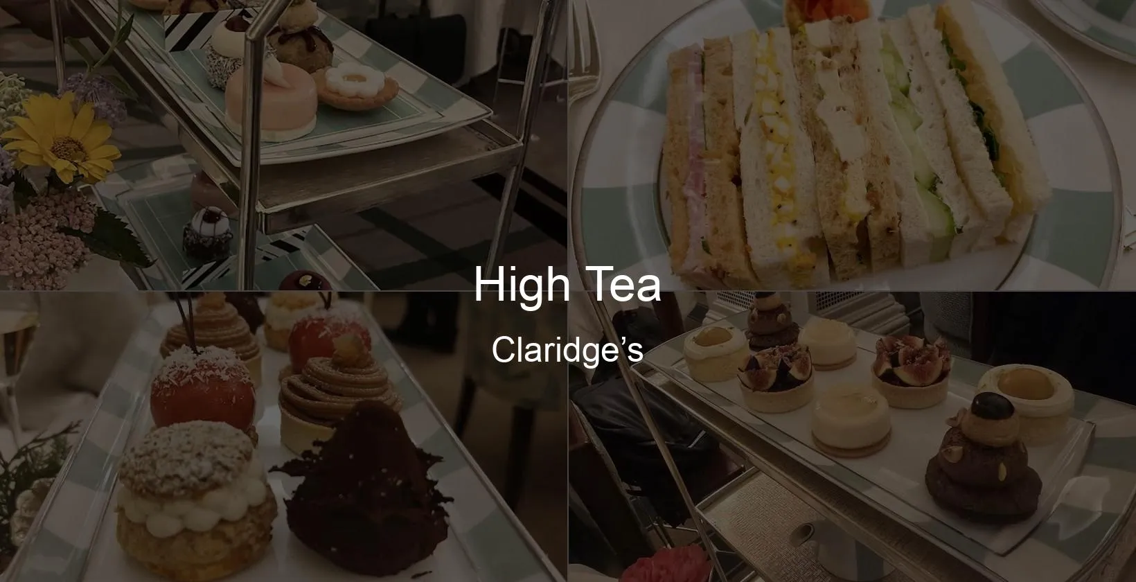 High Tea at Claridge's Photo