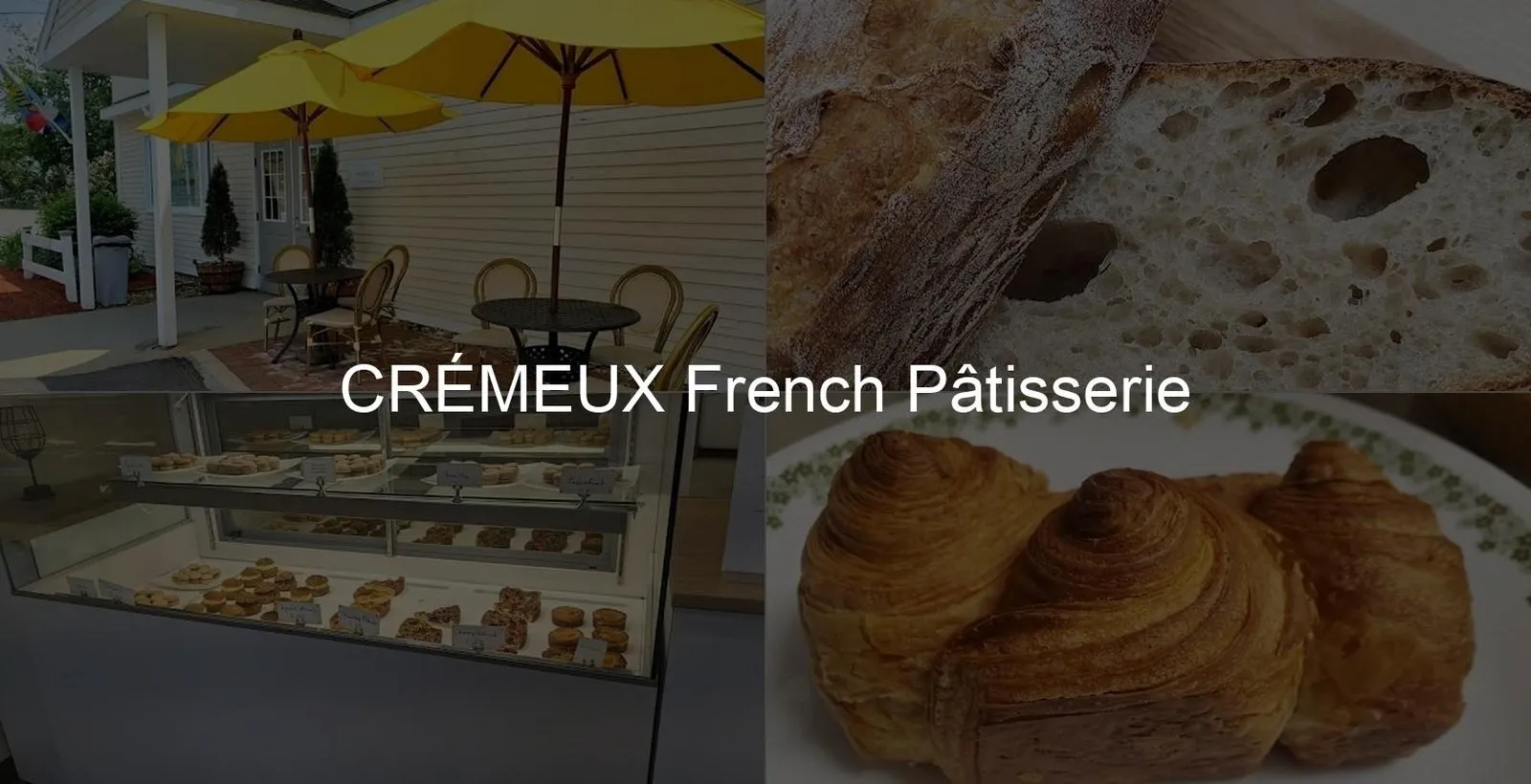 CRÉMEUX French Pâtisserie Photo