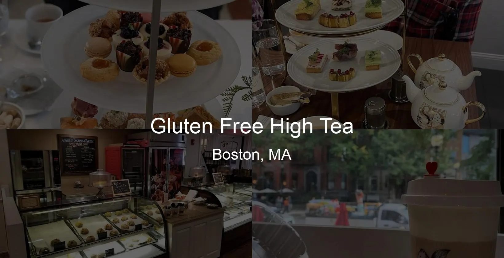 Gluten Free High Tea in Boston, MA Photo