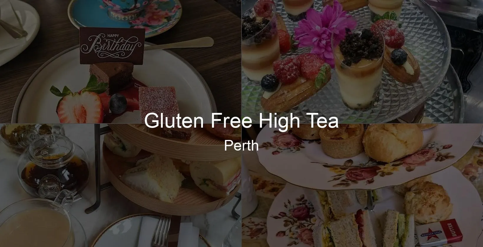 Gluten Free High Tea in Perth Photo