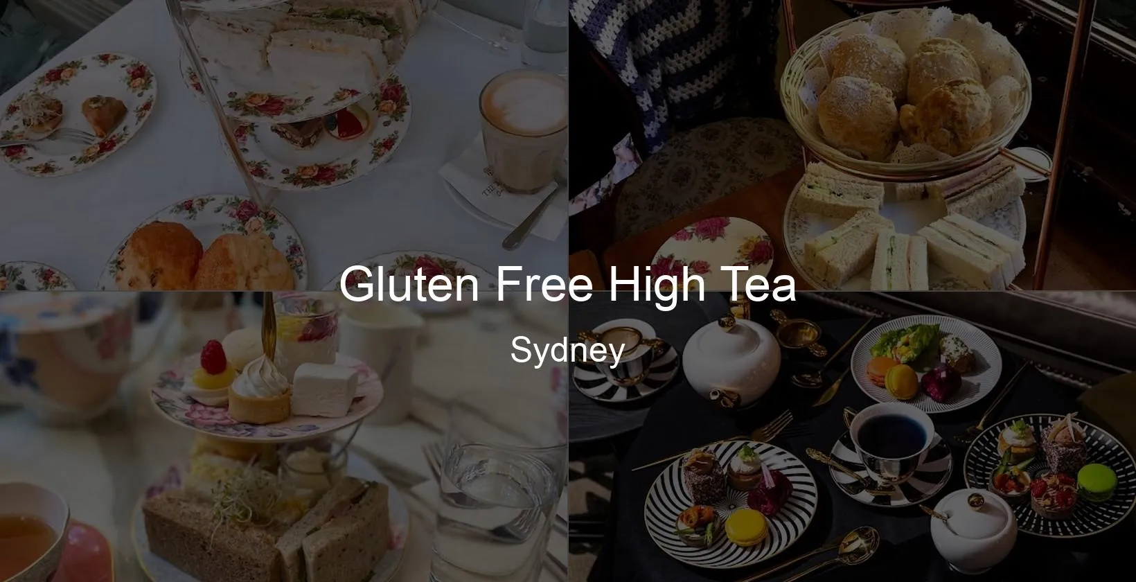 Gluten Free High Tea in Sydney Photo