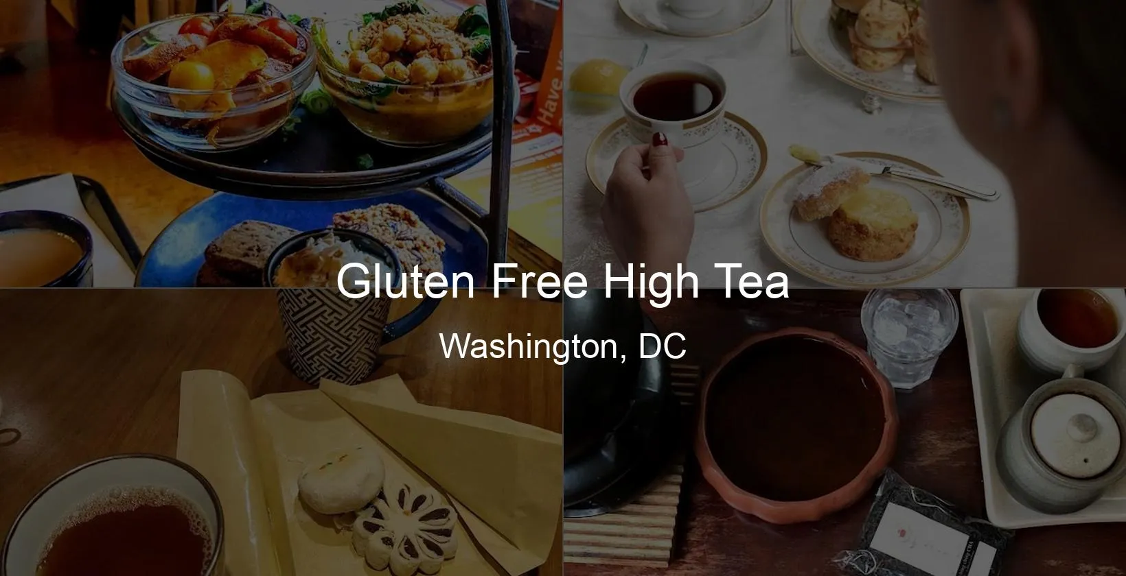 Gluten Free High Tea in Washington, DC Photo