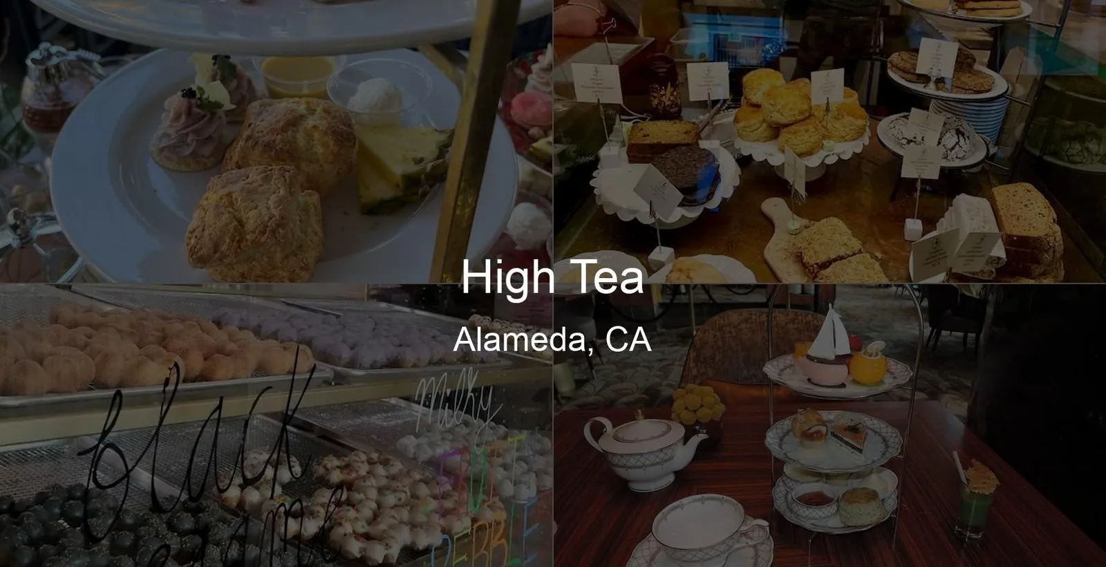 High Tea in Alameda, CA Photo