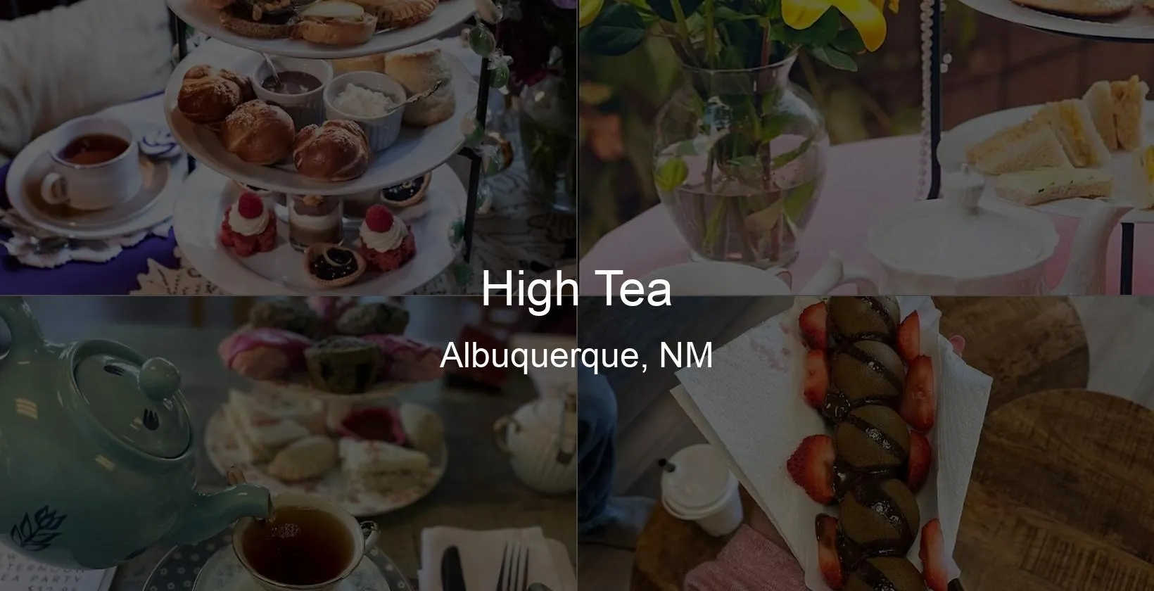 High Tea in Albuquerque, NM Photo