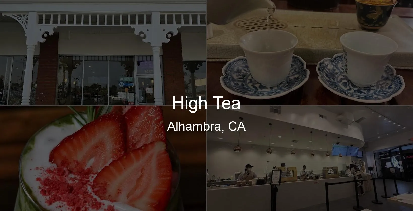 High Tea in Alhambra, CA Photo