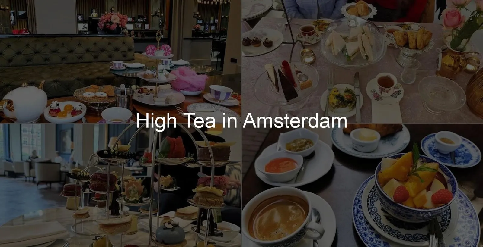 High Tea in Amsterdam Photo