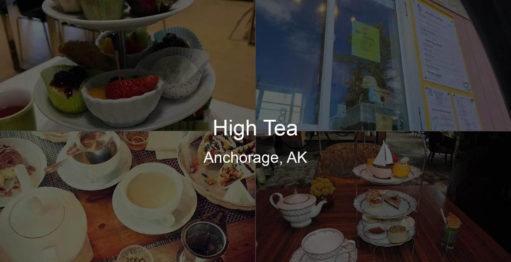 High Tea in Anchorage, AK Photo