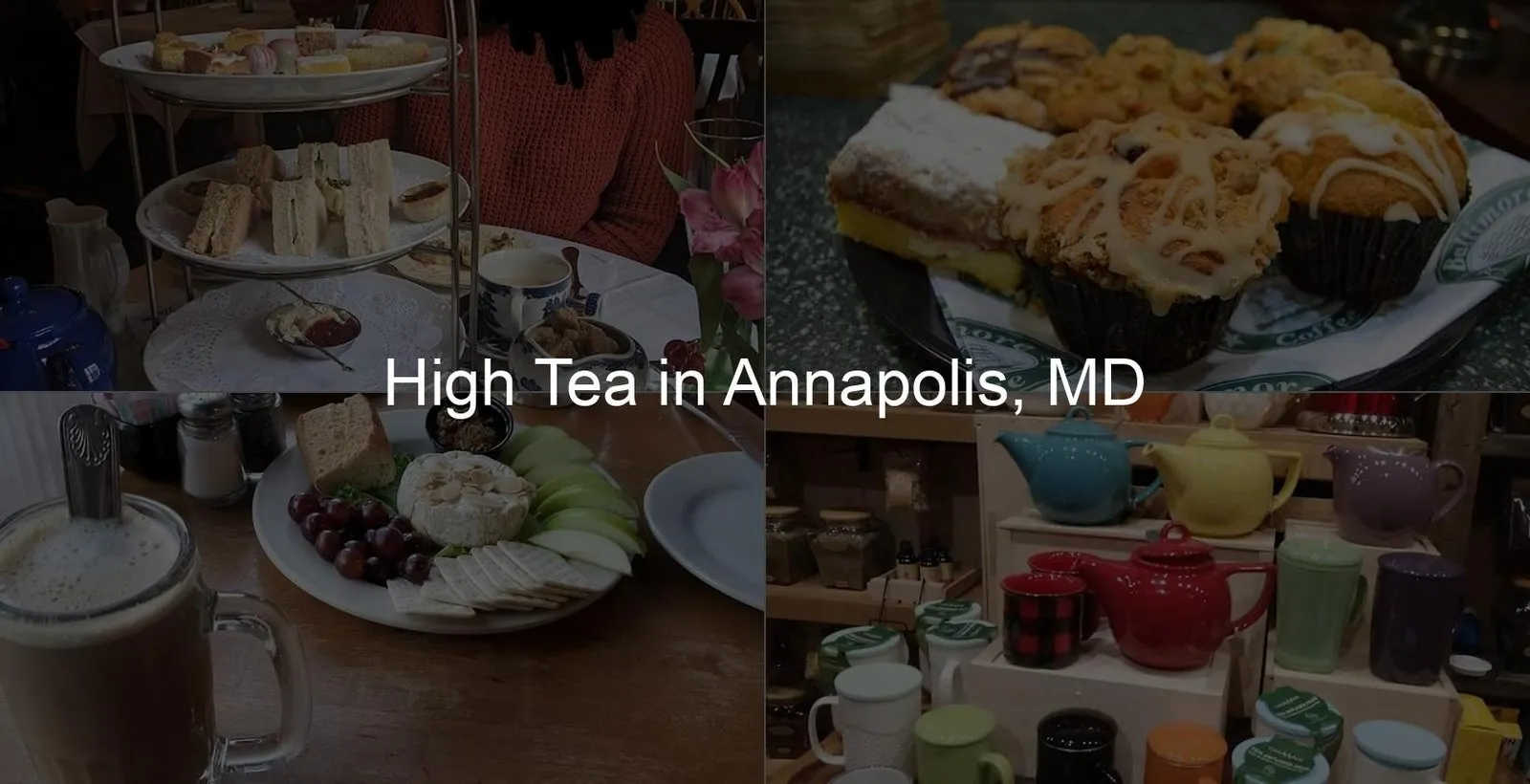 High Tea in Annapolis, MD Photo