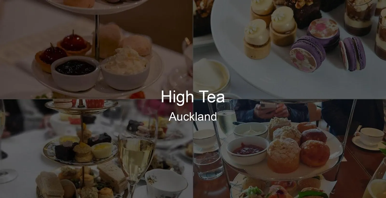 High Tea in Auckland Photo