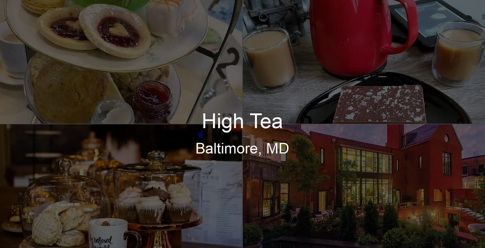 High Tea in Baltimore, MD Photo