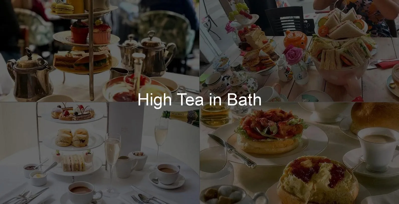 High Tea in Bath Photo