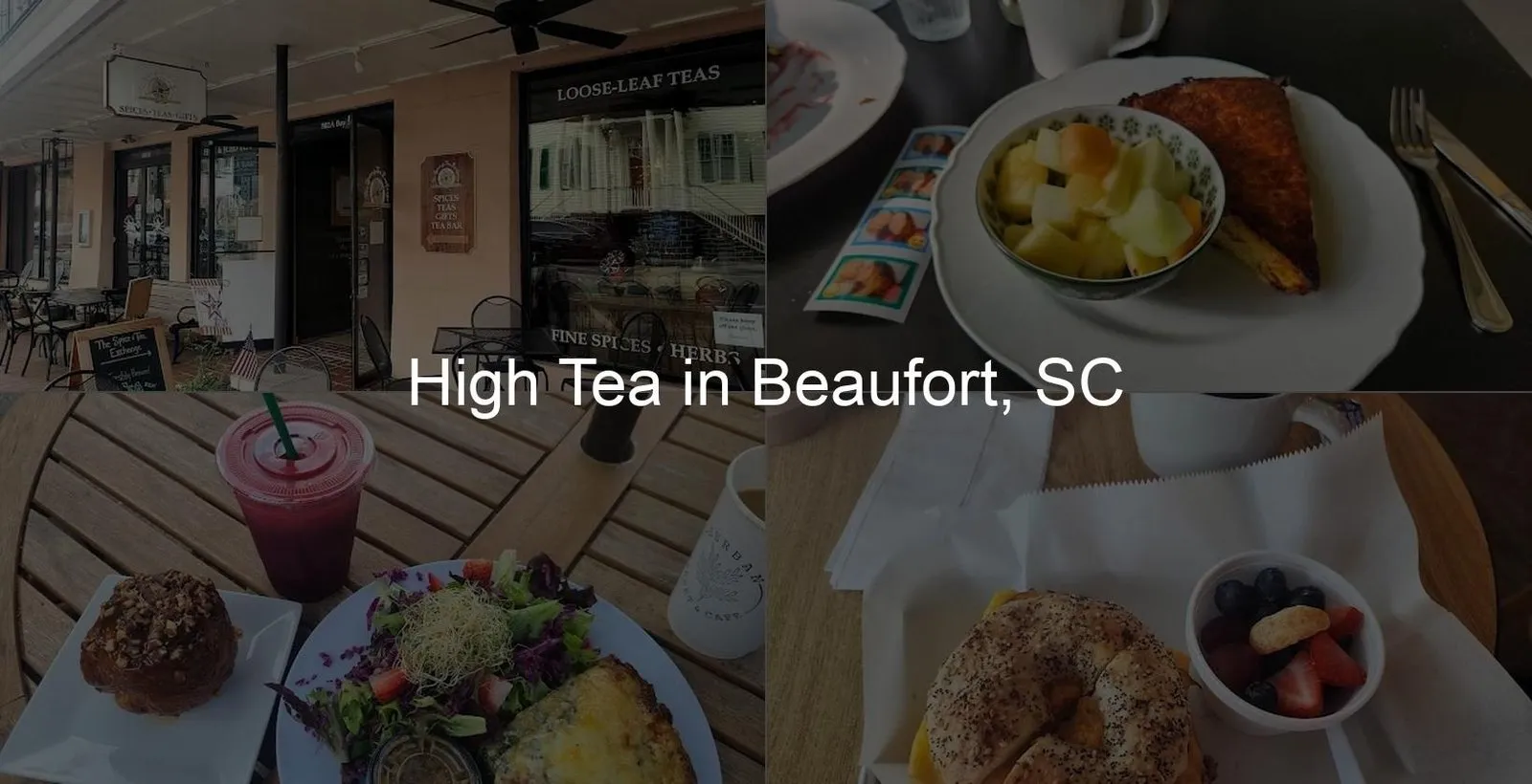 High Tea in Beaufort, SC Photo