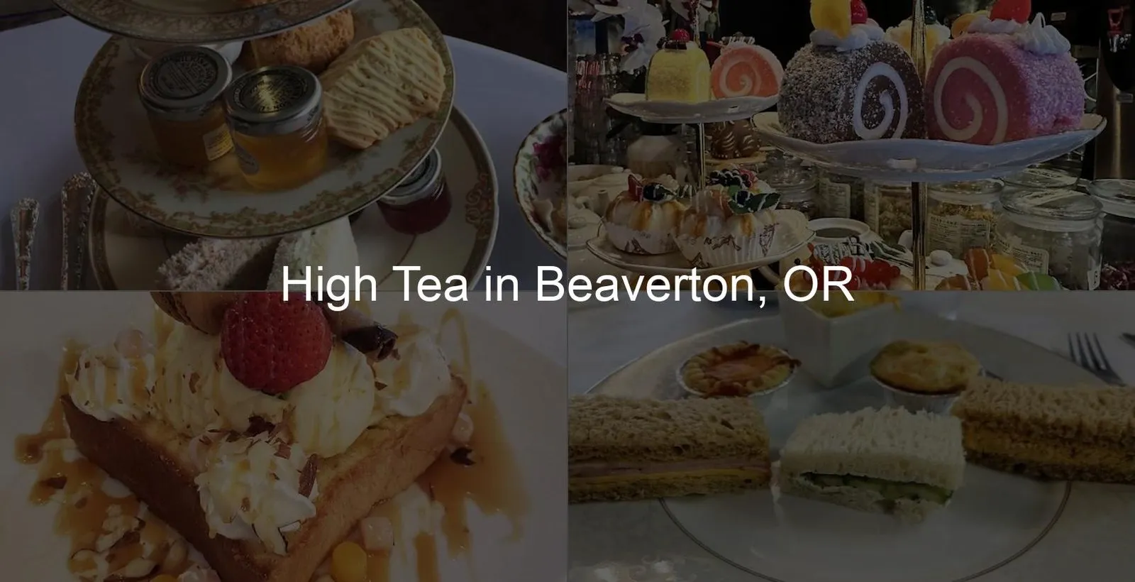 High Tea in Beaverton, OR Photo