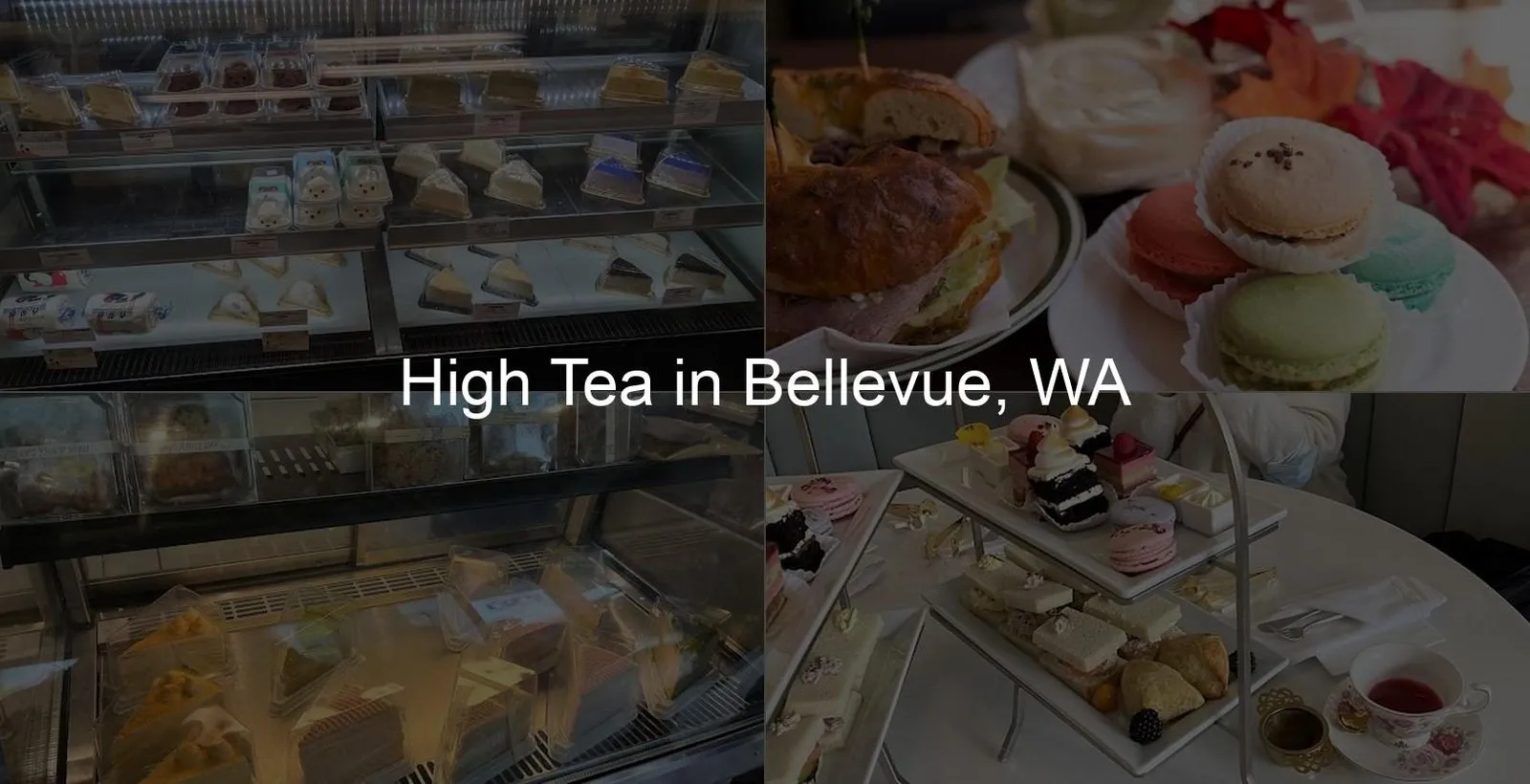 High Tea in Bellevue, WA Photo