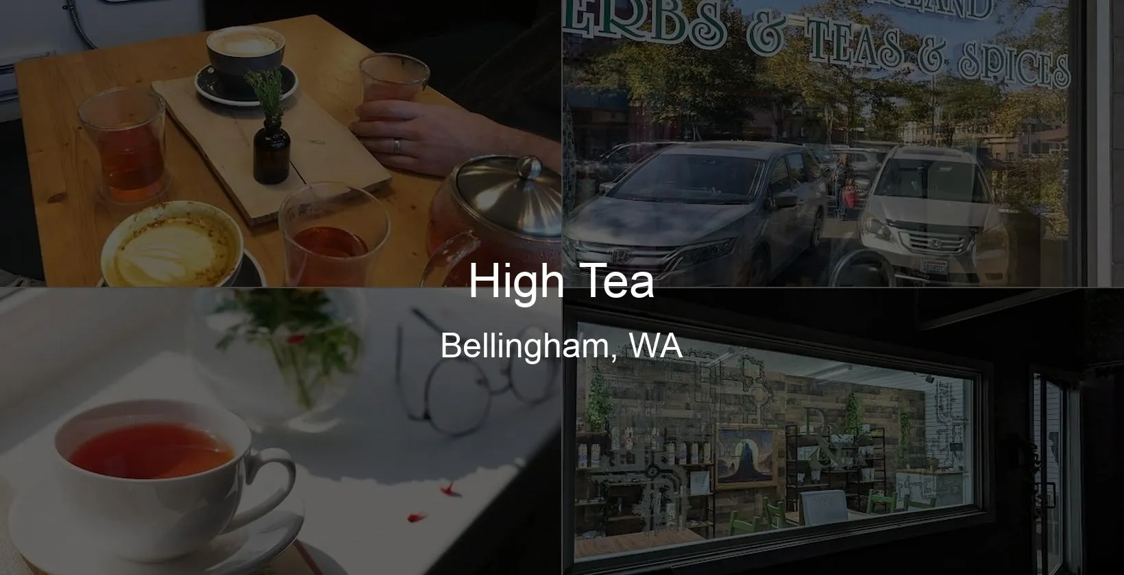 High Tea in Bellingham, WA Photo