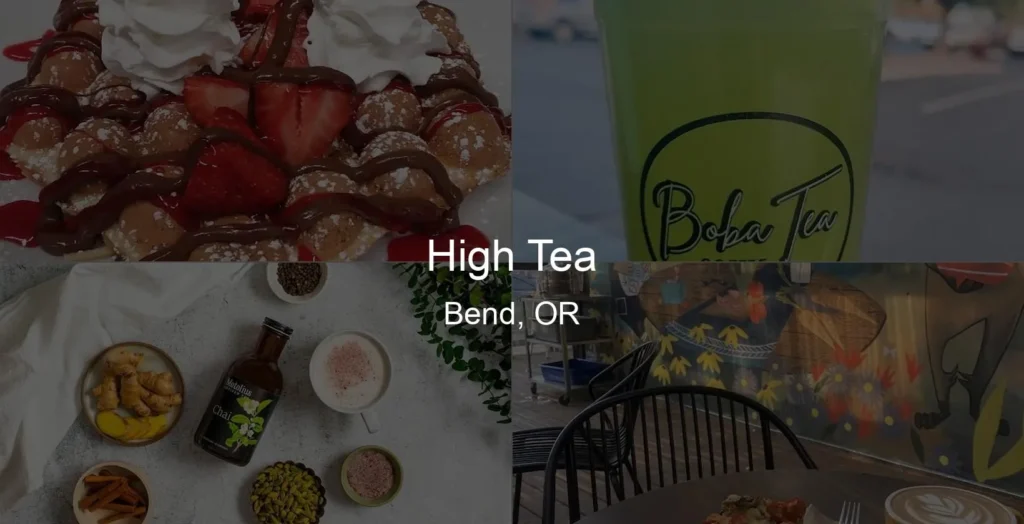 High Tea in Bend, OR Photo