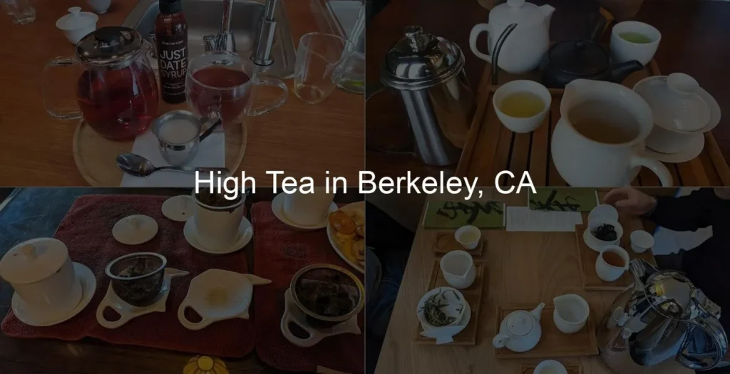 High Tea in Berkeley, CA Photo