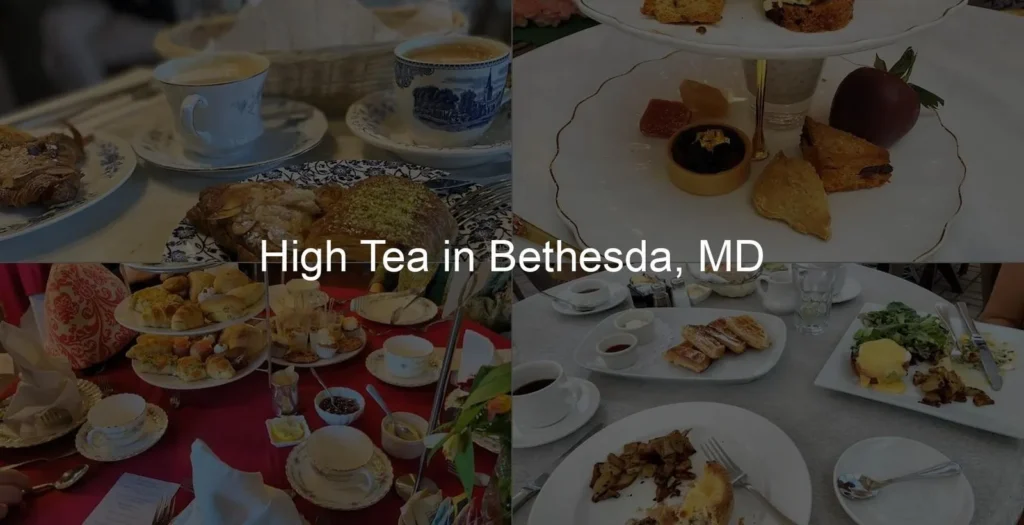 High Tea in Bethesda, MD Photo