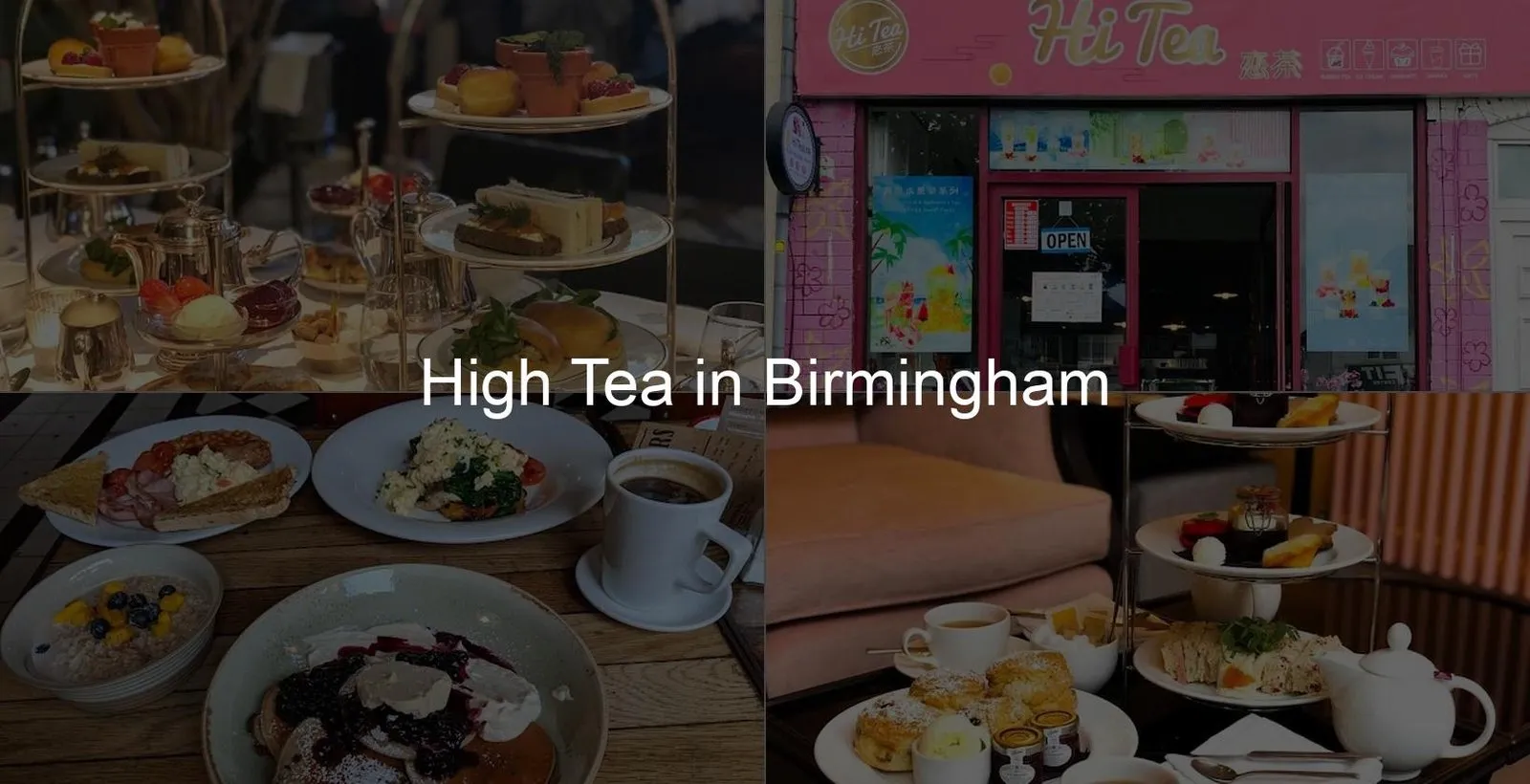 High Tea in Birmingham Photo