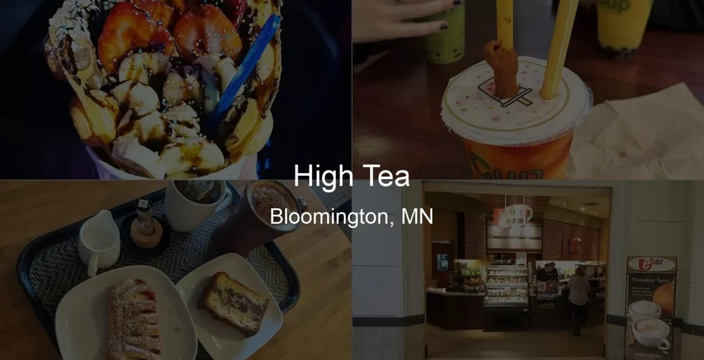 High Tea in Bloomington, MN Photo