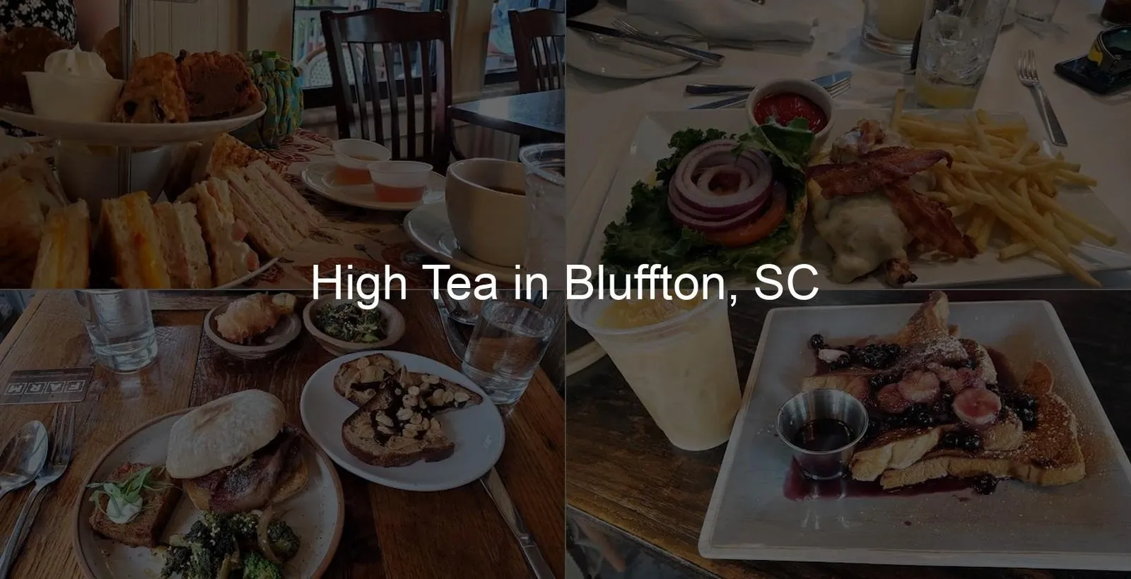 High Tea in Bluffton, SC Photo