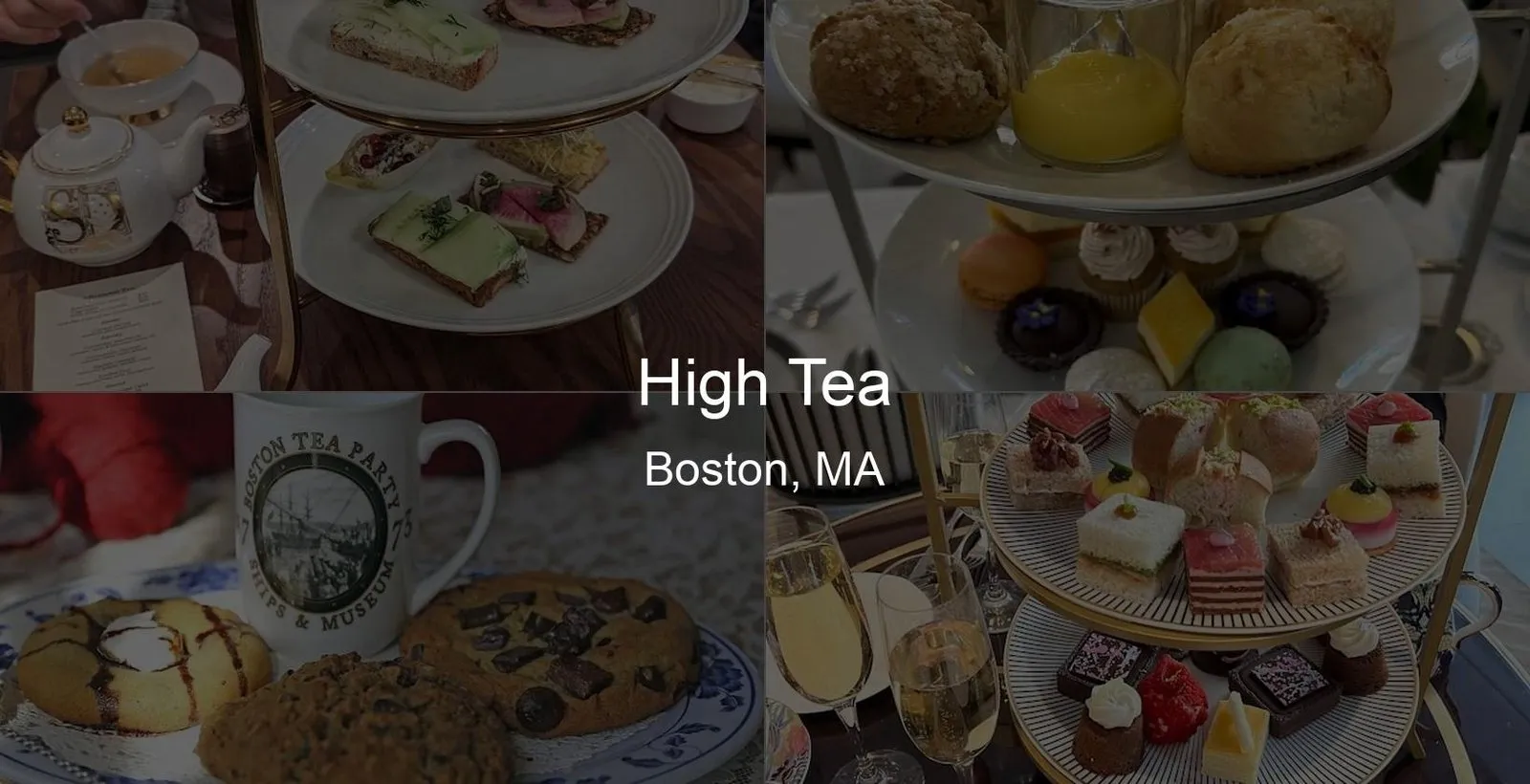 High Tea in Boston, MA Photo