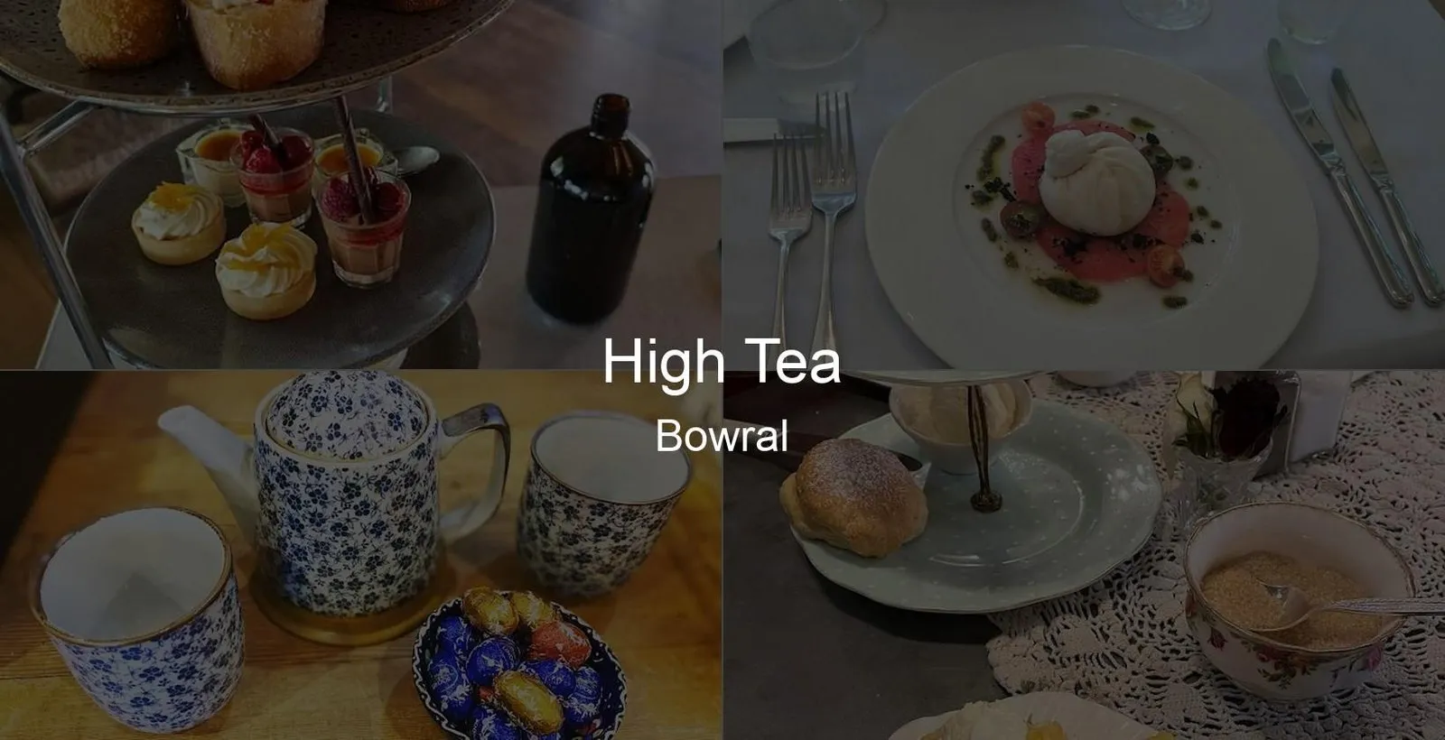 High Tea in Bowral NSW Photo