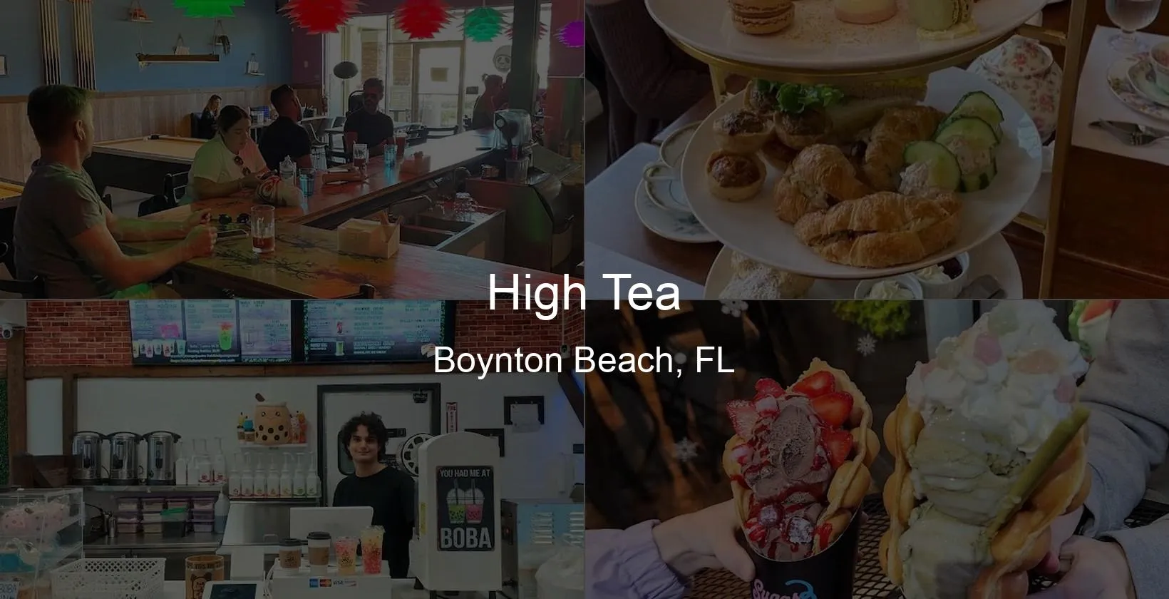 High Tea in Boynton Beach, FL Photo