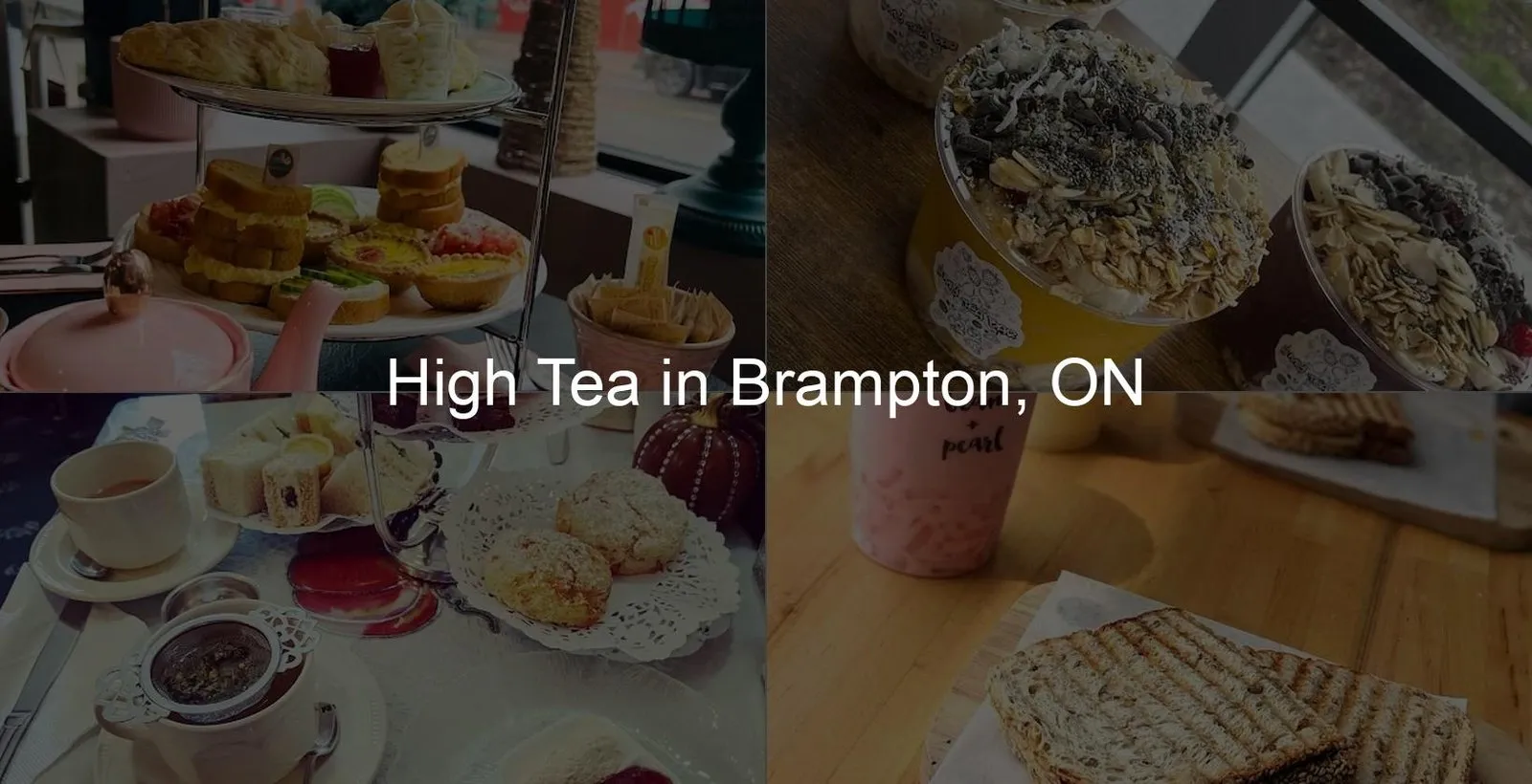 High Tea in Brampton, ON Photo