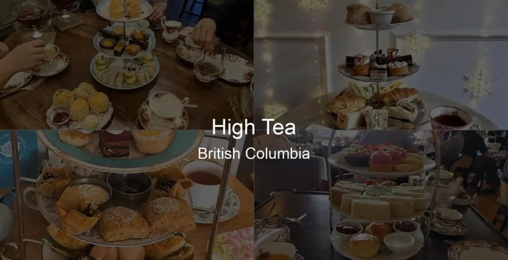 High Tea in British Columbia Photo