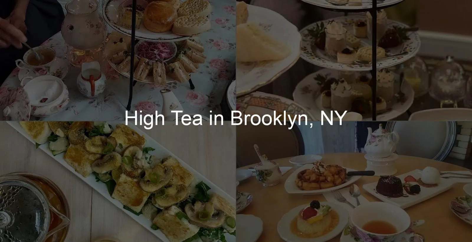 High Tea in Brooklyn, NY Photo