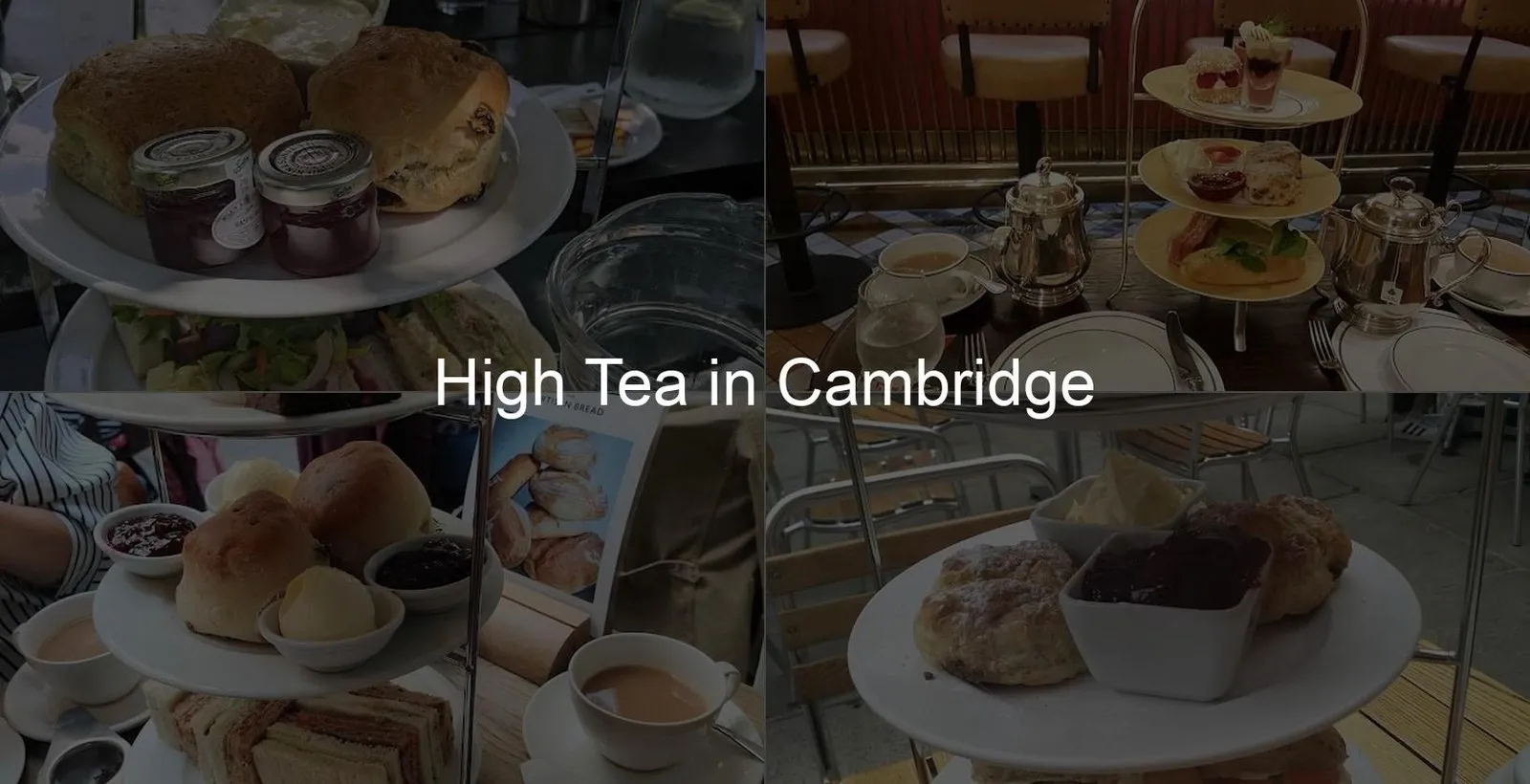 High Tea in Cambridge Photo