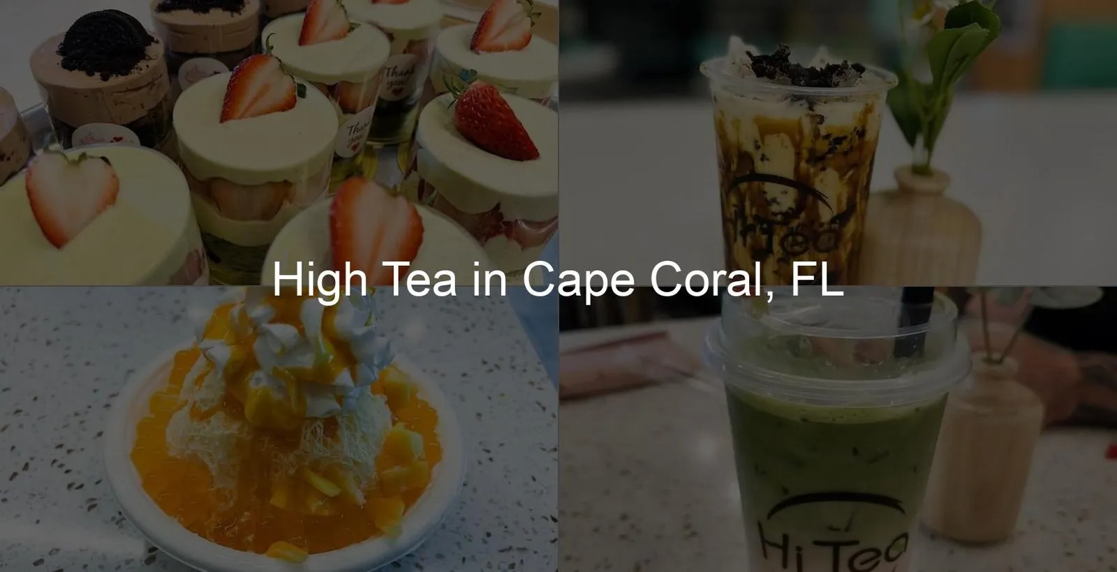 High Tea in Cape Coral, FL Photo