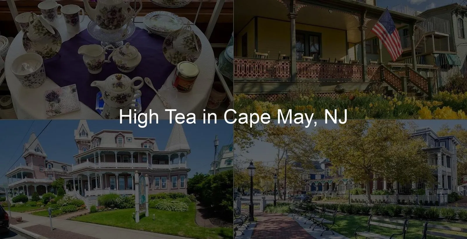 High Tea in Cape May, NJ Photo