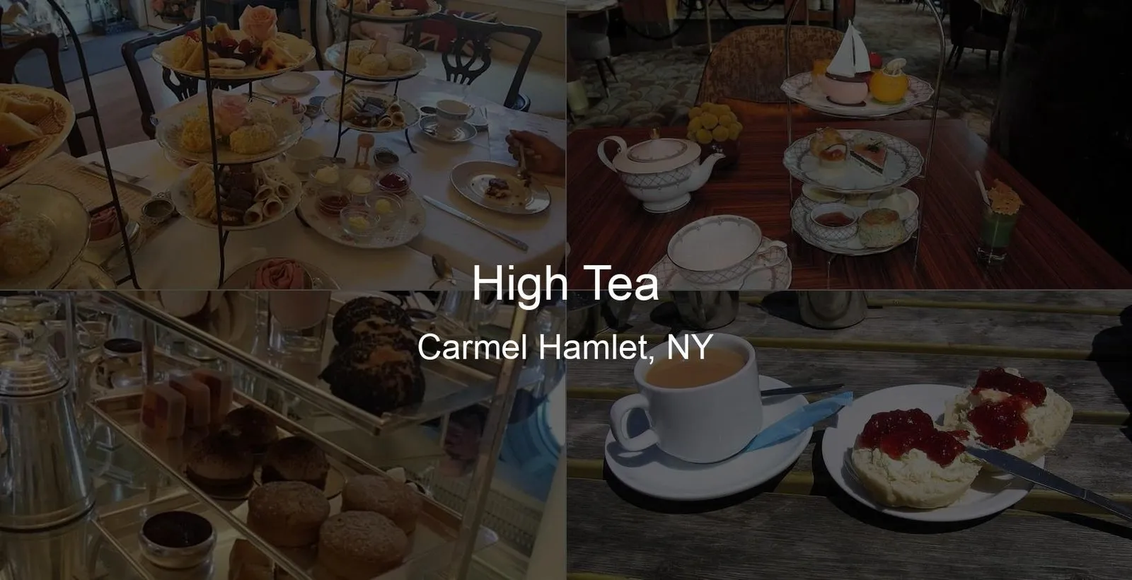 High Tea in Carmel Hamlet, NY Photo