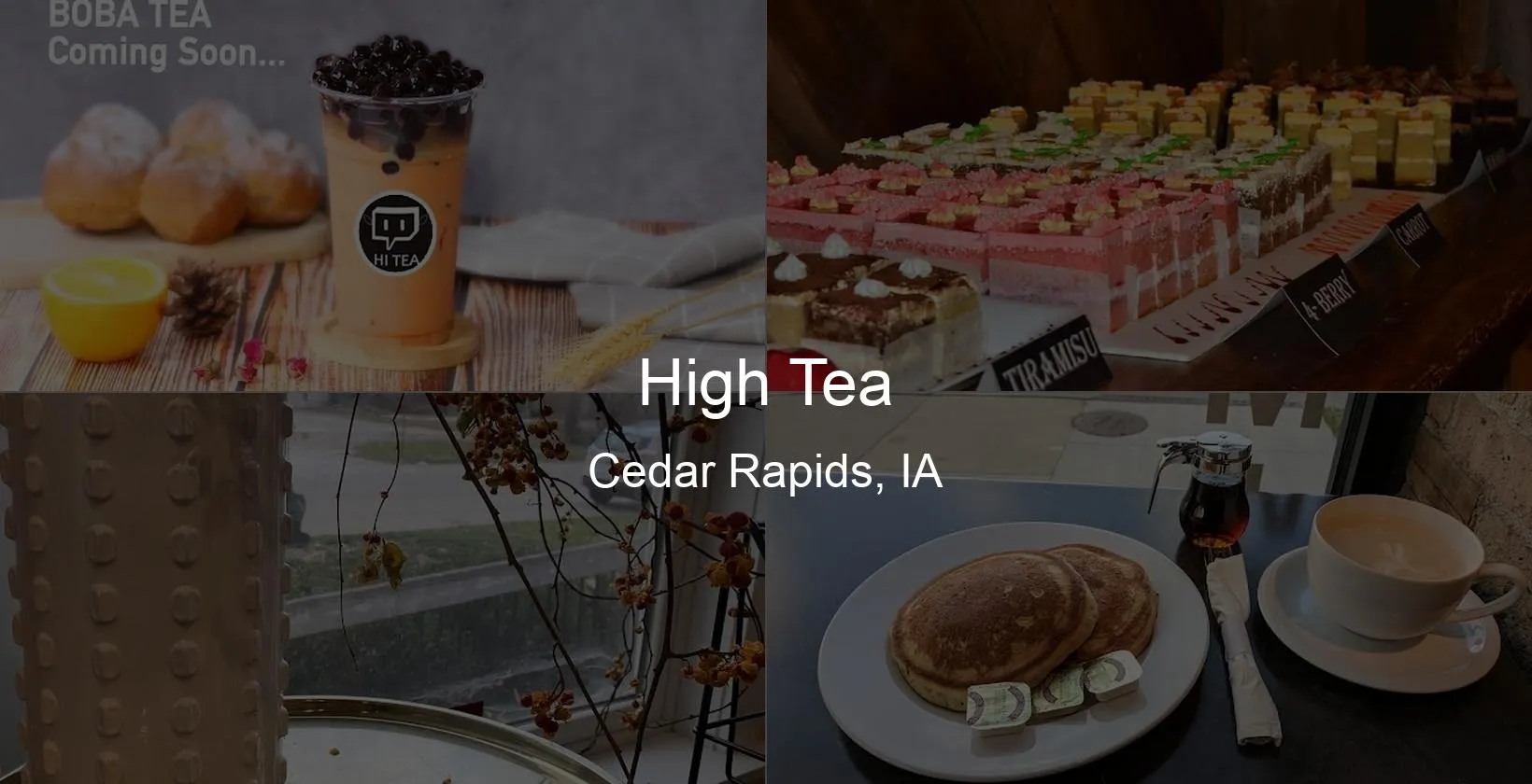 High Tea in Cedar Rapids, IA Photo