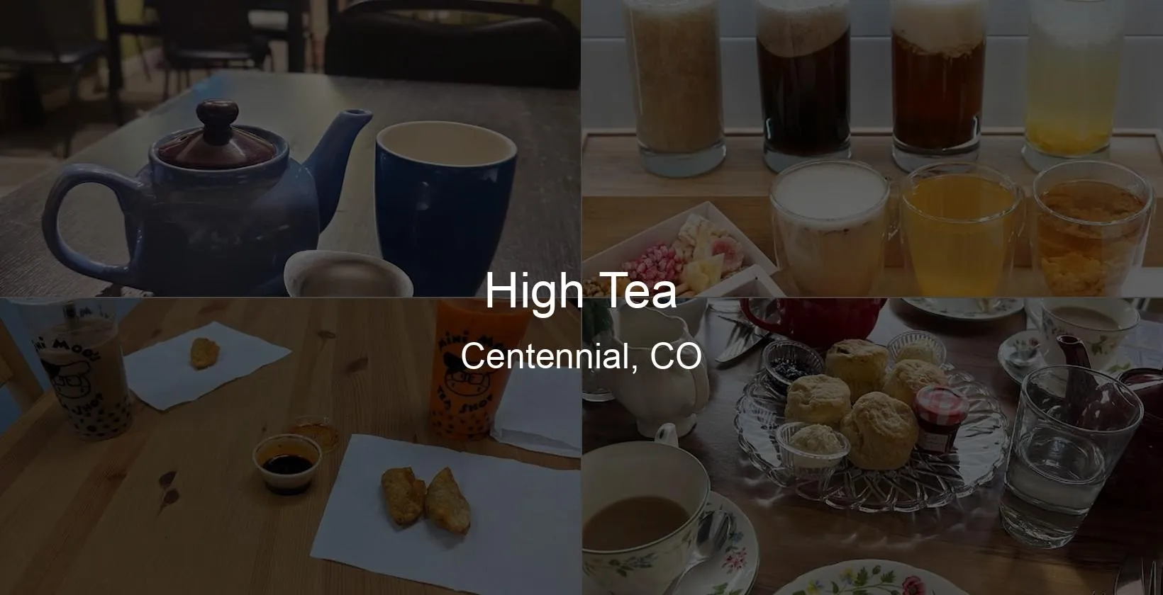 High Tea in Centennial, CO Photo