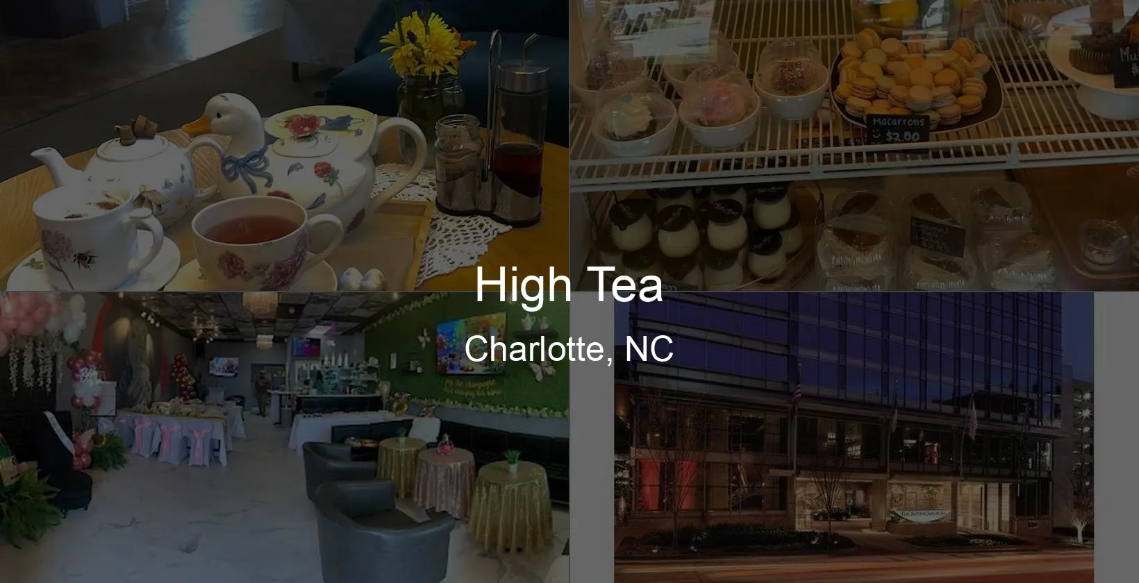 High Tea in Charlotte, NC Photo