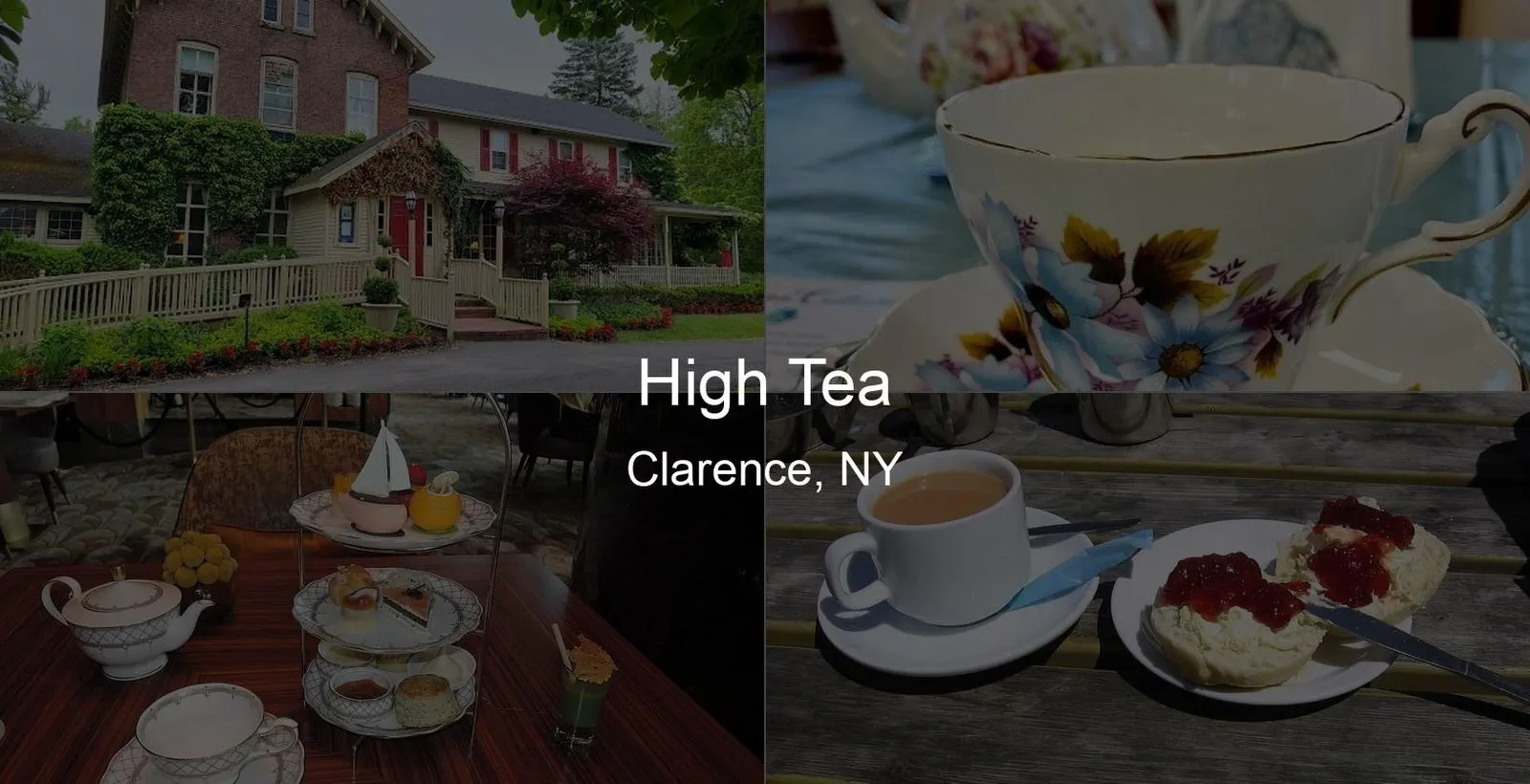 High Tea in Clarence, NY Photo