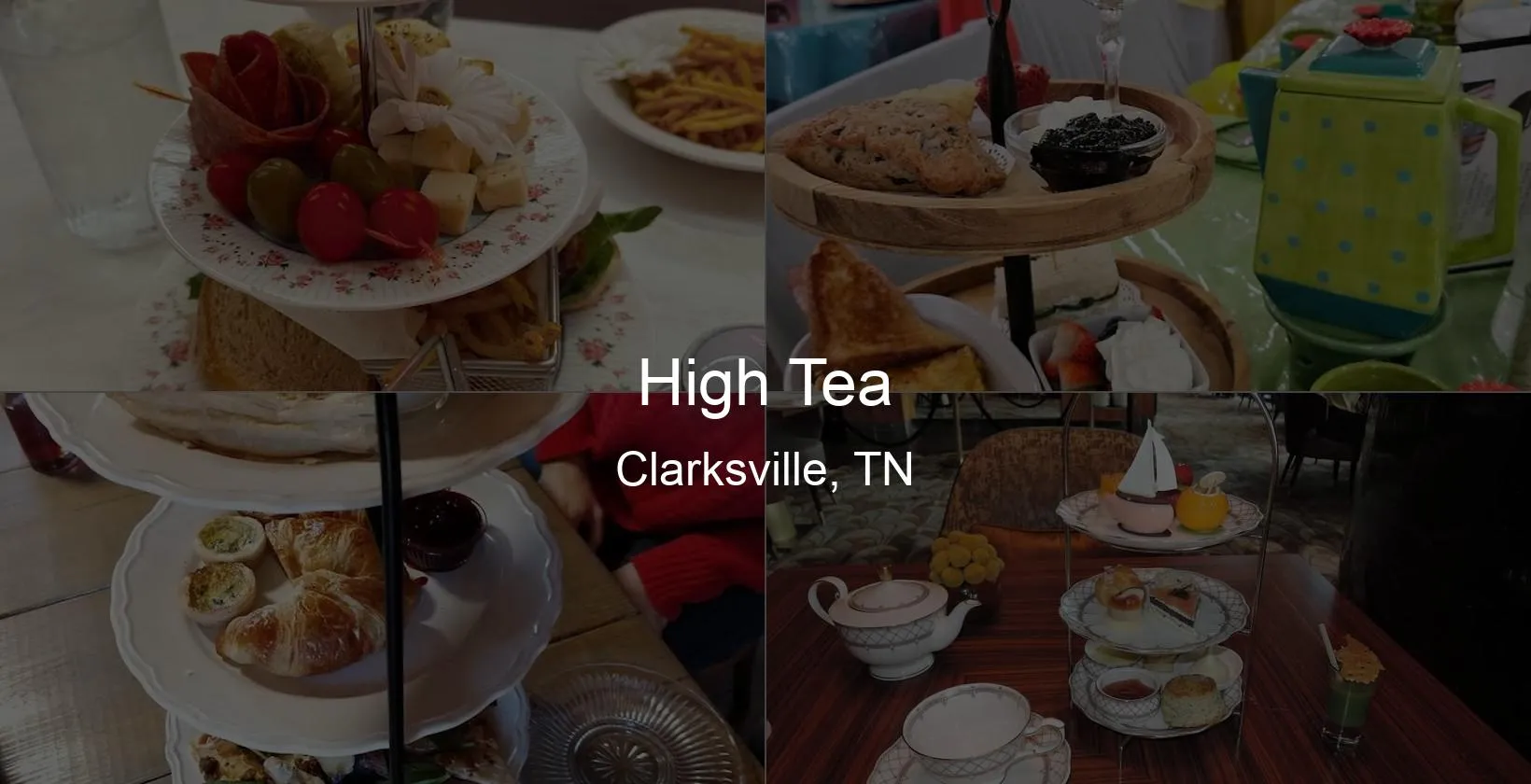 High Tea in Clarksville, TN Photo