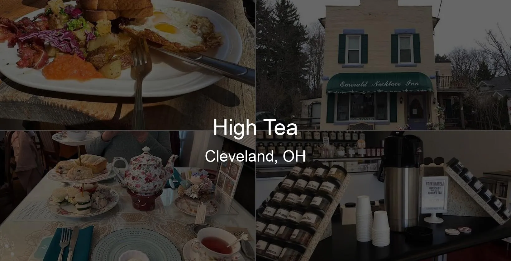 High Tea in Cleveland, OH Photo