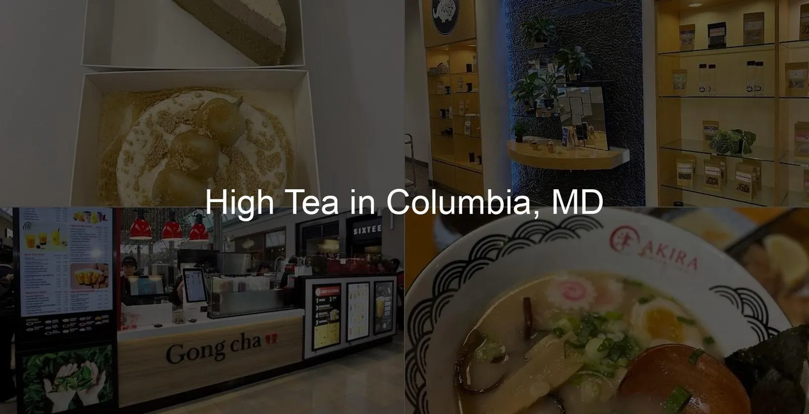 High Tea in Columbia, MD Photo