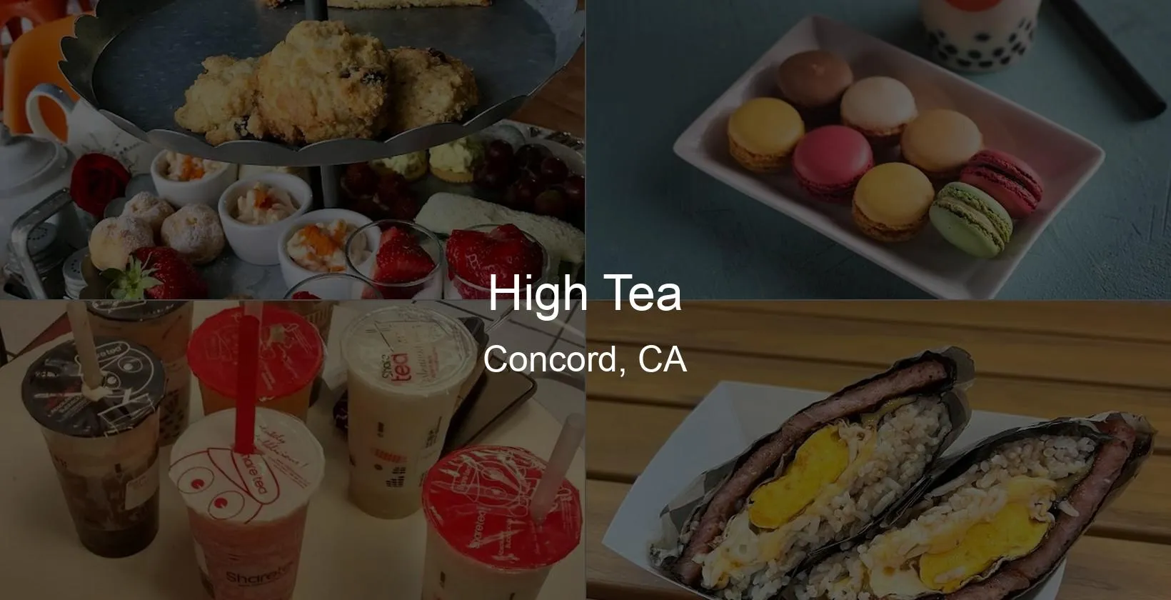 High Tea in Concord, CA Photo