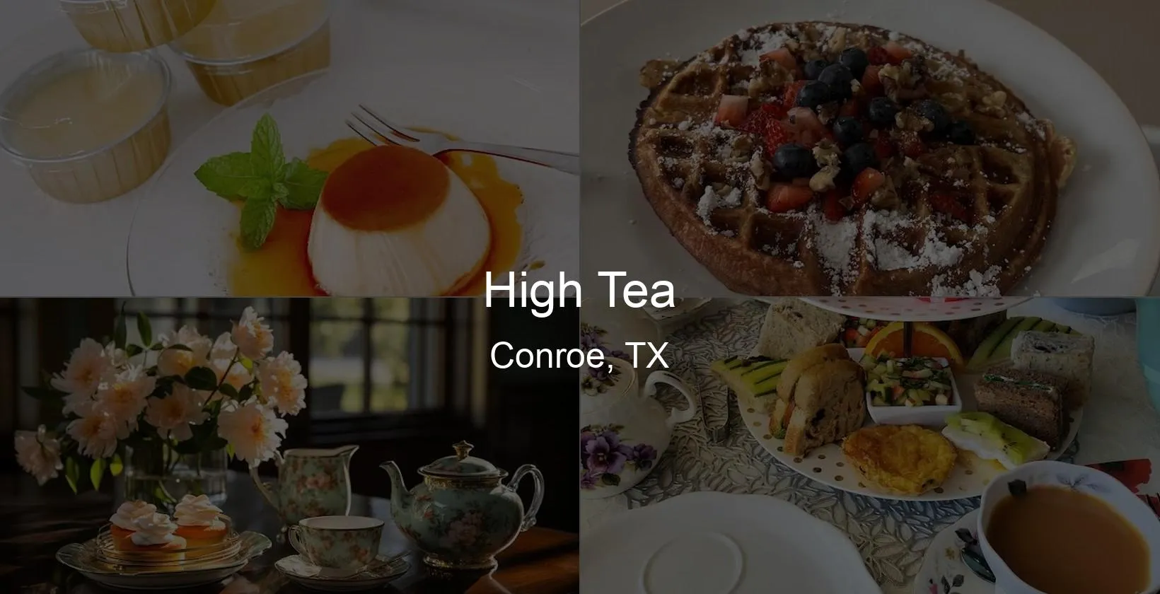 High Tea in Conroe, TX Photo