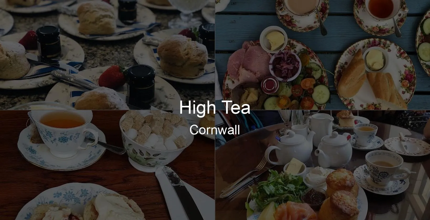 High Tea in Cornwall Photo