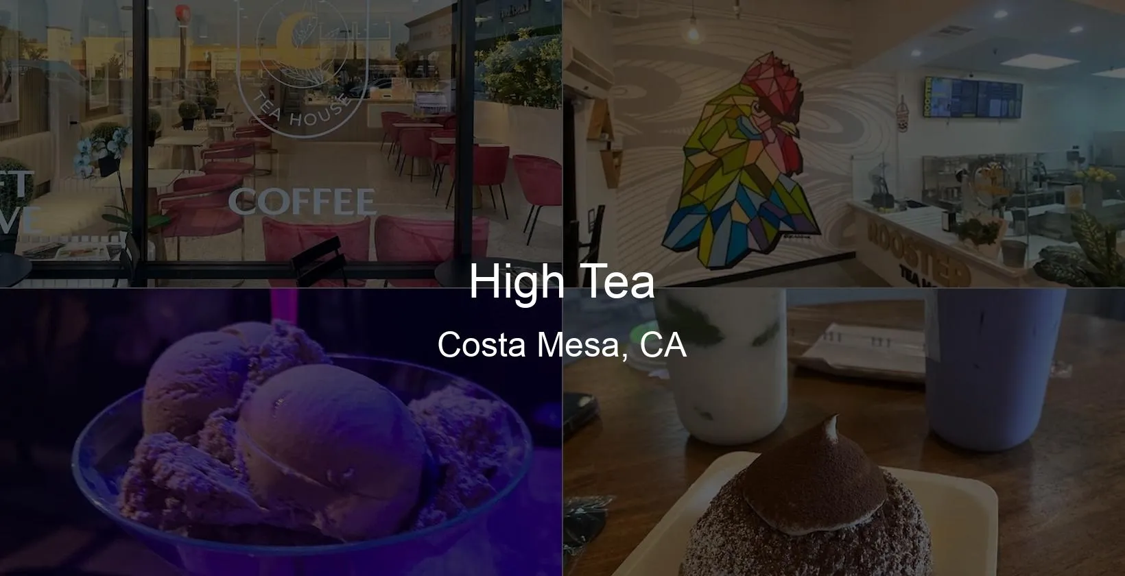 High Tea in Costa Mesa, CA Photo